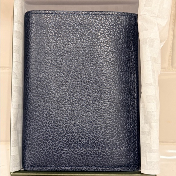 Longchamp Handbags - Longchamp Navy Blue Wallet Bi Fold